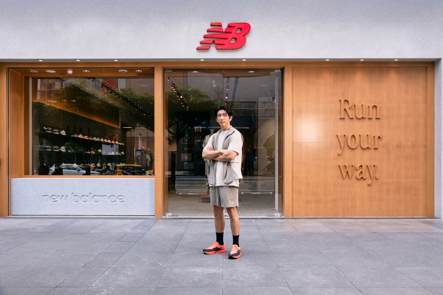 New Balance全台首家「NB RUN 運動體驗店」正式亮相 特邀風格男星修杰楷現身演繹運動生活美學