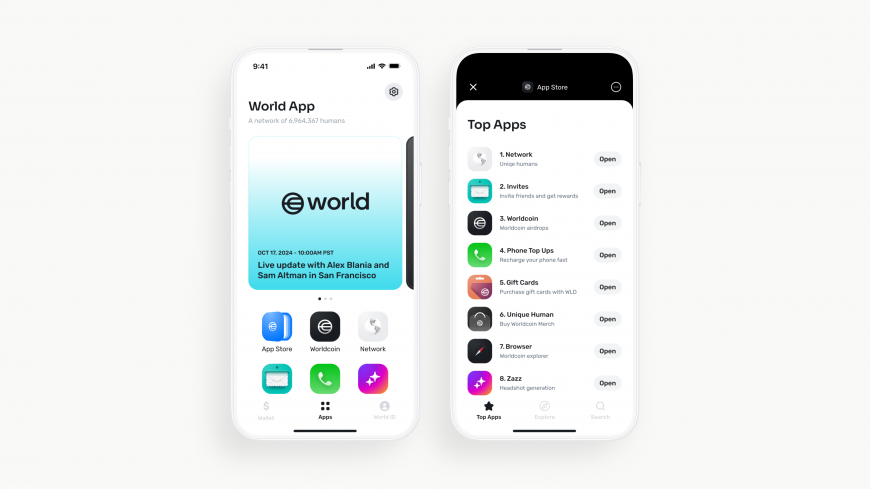 圖|World App 結合 World ID 讓每個人輕鬆探索 Web3 世界中(Tools for Humanity提供)