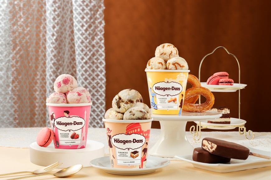 Häagen-Dazs邀您一口啟程，展開一場歐洲風味的甜蜜旅行