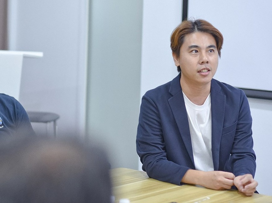 嶼嶼創意創意長范君達表示,希望讓每一則作品都成為公司與個人的代表作。(圖片來源:嶼嶼創意提供)