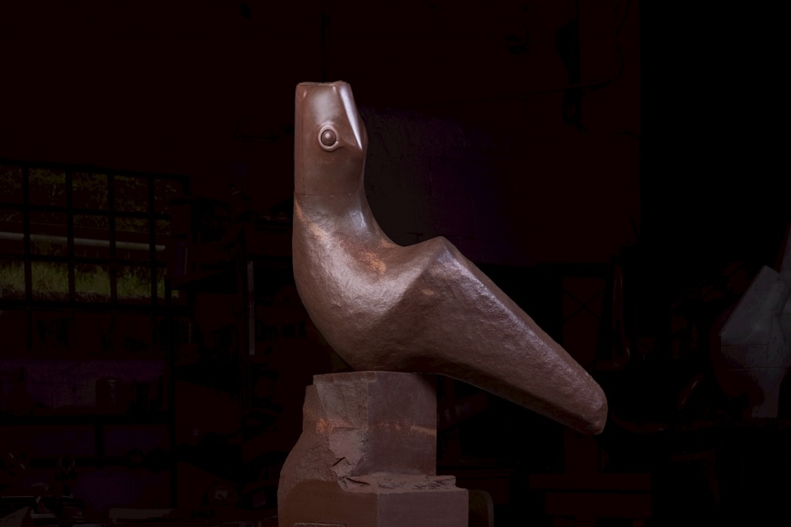 國際雕塑個展《恒續之脈》作品《遠眺Range》