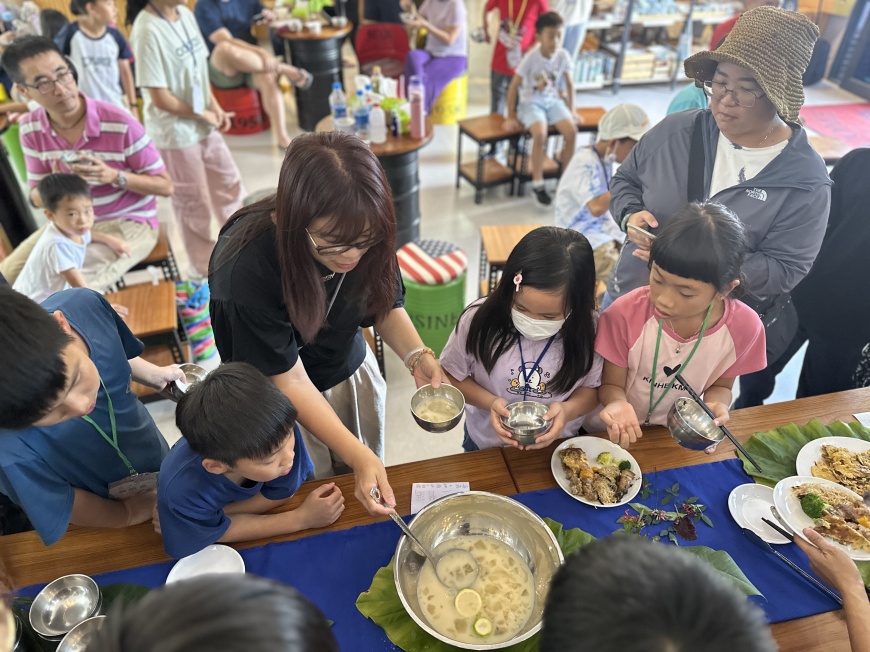 食農體驗營邀請親子同樂共食