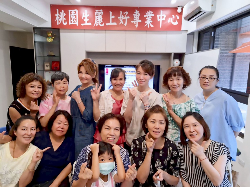 張美君在生麗國際找回使命感,幫助更多女性重拾自信美麗.