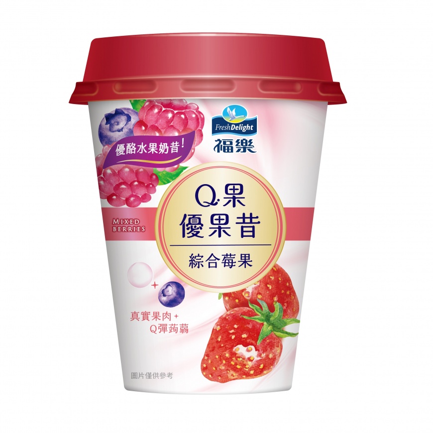 「福樂Q果優果昔」全系列，每瓶210ml，建議售價42元
