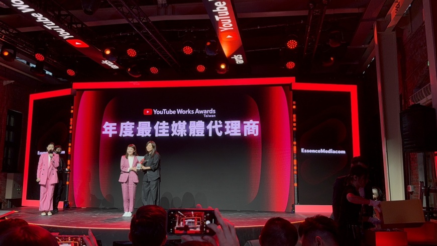 WPP Media 全面綻放!旗下品牌EssenceMediacom 榮獲 2025 YouTube 年度最佳媒體代理商