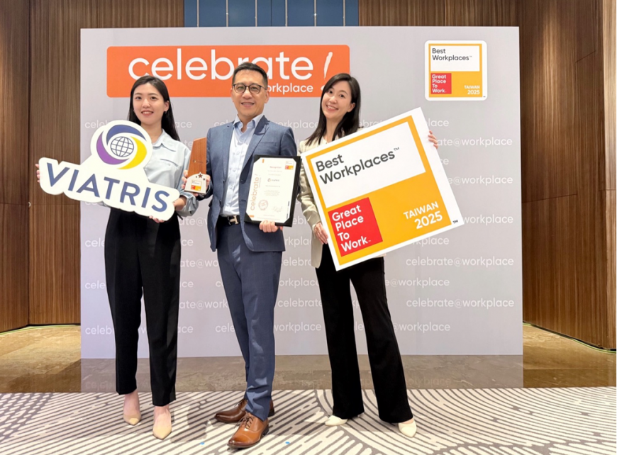 暉致醫藥被評為 2025年台灣Best Workplaces ™之一