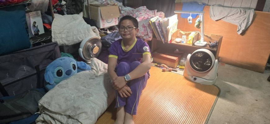許多弱勢家庭正面臨居住空間擁擠困境,深深影響著孩子的健康與學習