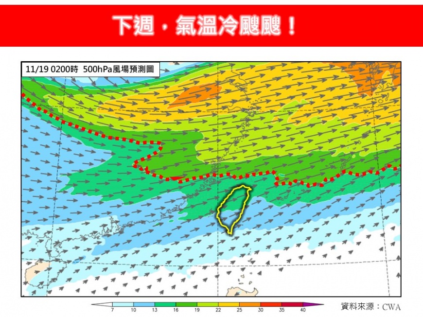 天氣-今日天氣-明日天氣-一週天氣-降溫-東北季風-氣象署-林得恩