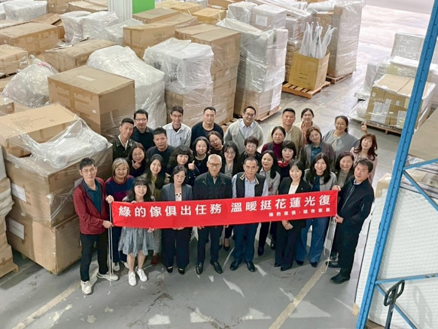 ↑各種空間質感傢俱單品,以最高規品保標準包裝送往(圖片來源:綠的傢俱)
