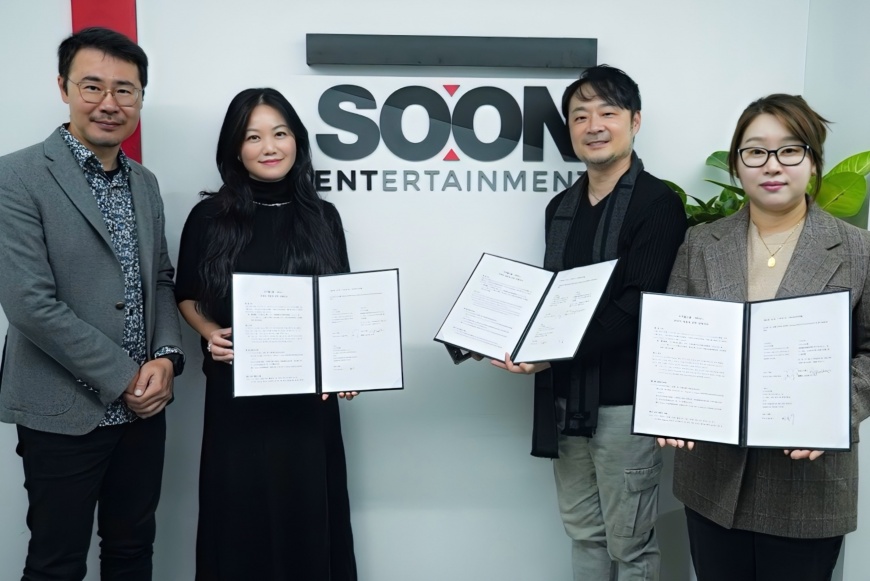 台灣 POPLINE 攜手韓國 SOON ENT、HUEXIM 打造亞洲文化行銷大平台