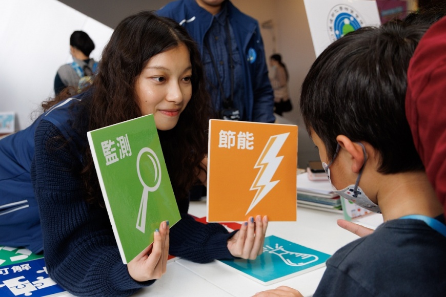現場與民眾互動體驗。
