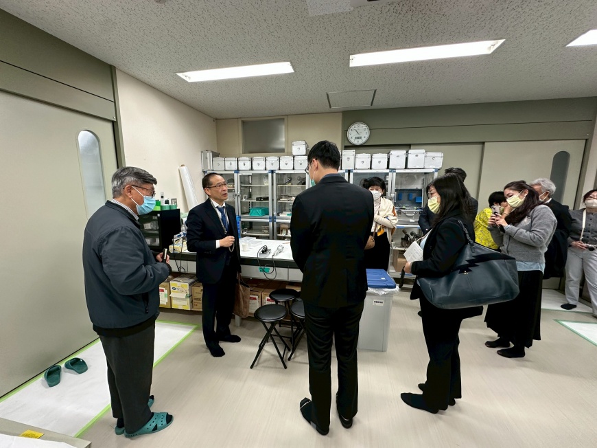 麗寶新藥參訪福島醫科大學輻射緊急醫療中心(Radiation Emergency Medicine Center)。