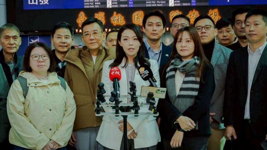 高虹安市長率團偕新竹市議會啟程赴日市政考察。(圖片來源:新竹市政府)