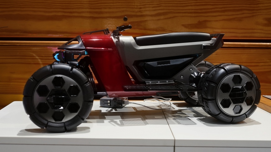 圖按:本次特別獎得獎作品Guard Tactical Atv(GTA),以經典電玩遊戲GTA做為發想,創造一台於遊戲中滿足玩家一切需求的未來載具。
