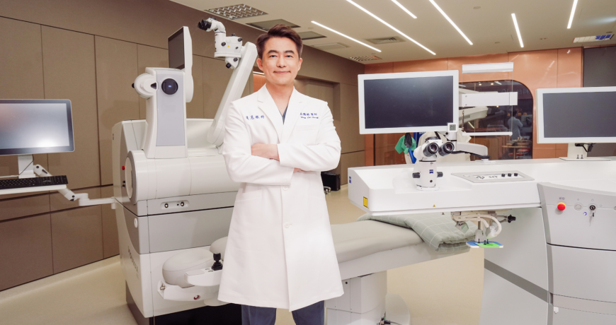 遠見眼科總院長張聰麒醫師被譽為「台灣LBV老花雷射之父」，是最早投入LBV臨床應用與推廣的醫師之一。（圖／遠見眼科）