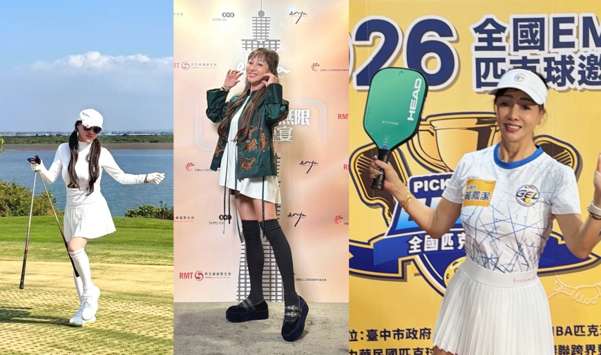 知名時尚達人Kelly老師，擁有好體力與凍齡外表，展現令人羨慕的靈活行動力與滿滿自信。圖/業者提供