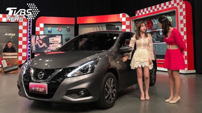 藝人陳斯亞也是Nissan Tiida的愛好者。(圖片來源/ 地球黃金線)