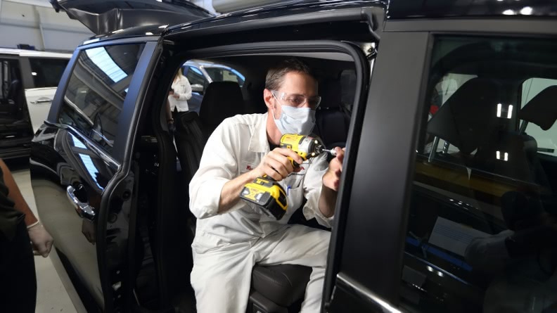 美規Odyssey車寬較寬且車身格局方正,正好適合用來改裝成接駁車。(圖片來源/ Honda)