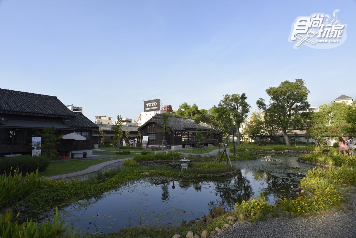 宿舍內仍可看到日式風格的庭園造景。（圖／食尚玩家提供）