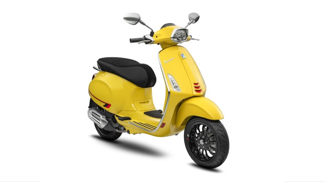 Sprint S 150與125皆搭載i-get引擎科技、ABS防鎖煞車系統與12吋圈胎。 (圖片來源/ Vespa)