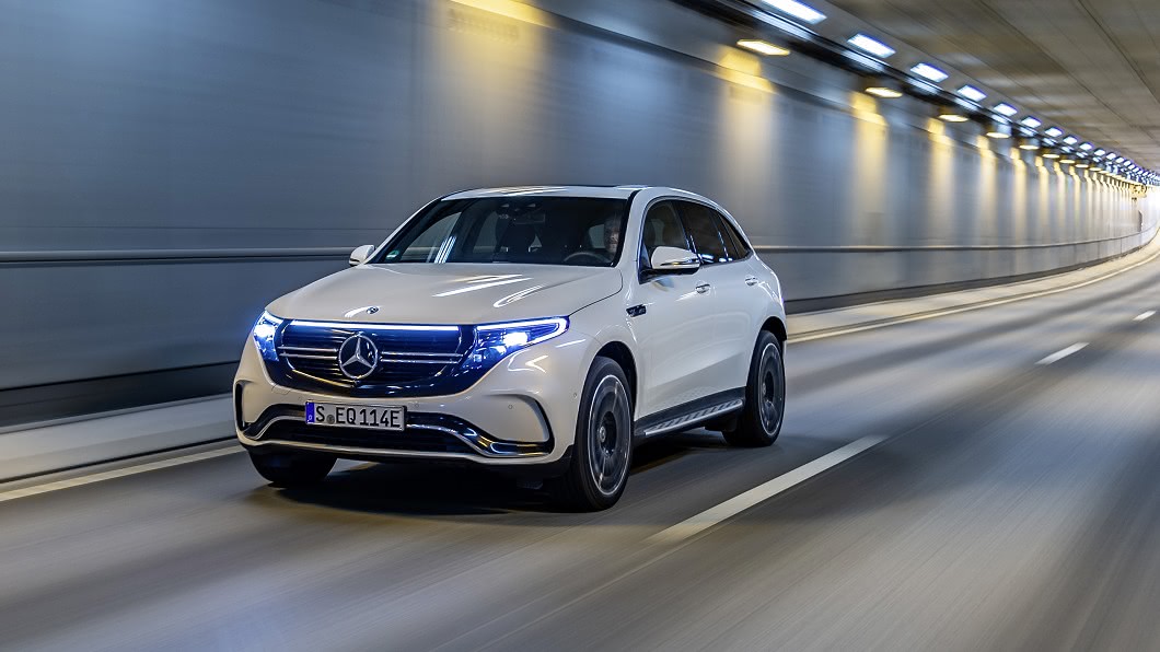 相較於Audi e-tron,EQC無論討論聲量或者銷量都相對黯淡。(圖片來源/ Mercedes-Benz)
