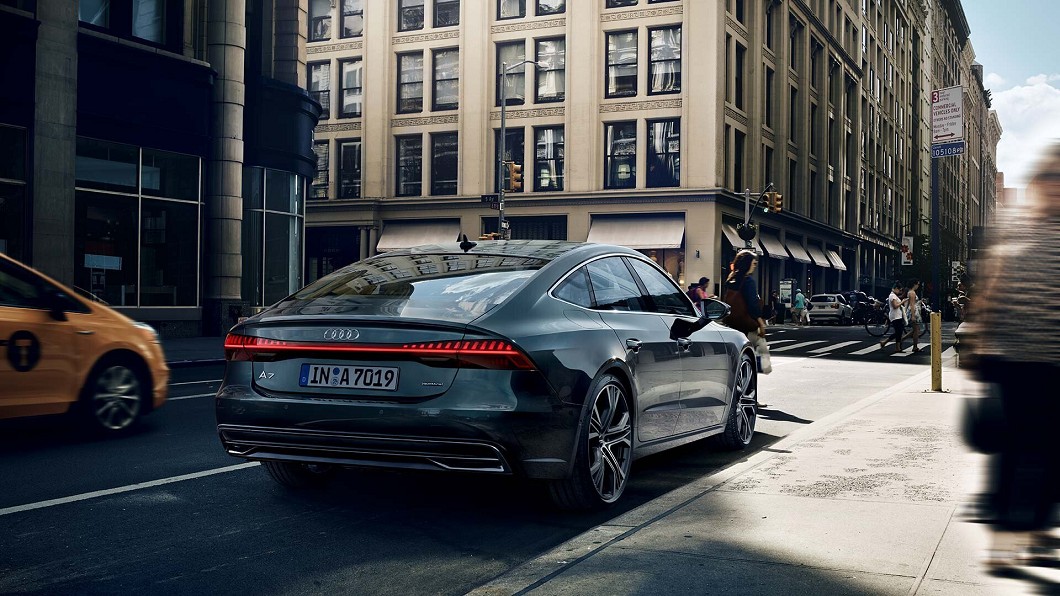 A7 Sportback外型吸睛,斜背造型動感帥氣。(圖片來源/ Audi)