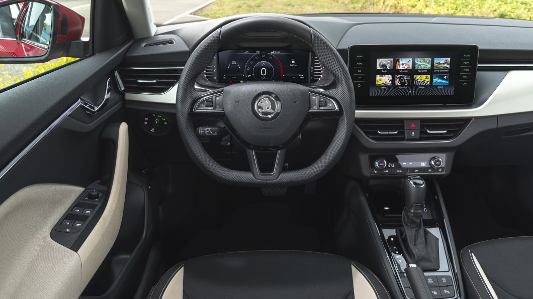 Kamiq內裝設計維持Skoda一貫標準，非常有質感。(圖片來源/ Skoda)