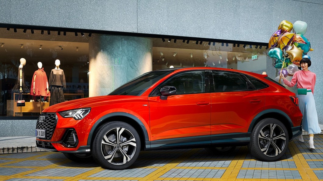 Q3 Sportback運用斜切車頂，營造類似Sport quattro雙門斜背跑車的外觀輪廓。(圖片來源/ Audi)