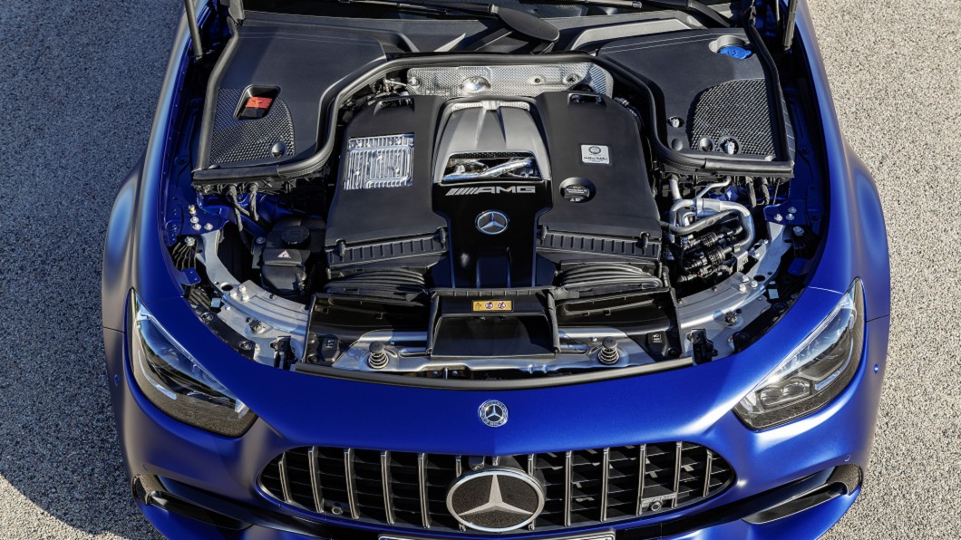 E 63 4Matic+採用4.0升V8雙渦輪增壓引擎,可輸出571hp的最大馬力。(圖片來源/ M-Benz)