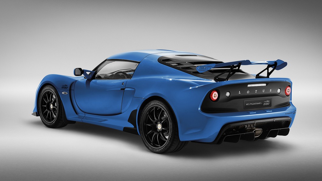 Lotus Sport 410 20週年特別款外觀向初代Exige致敬。(圖片來源/ Lotus)