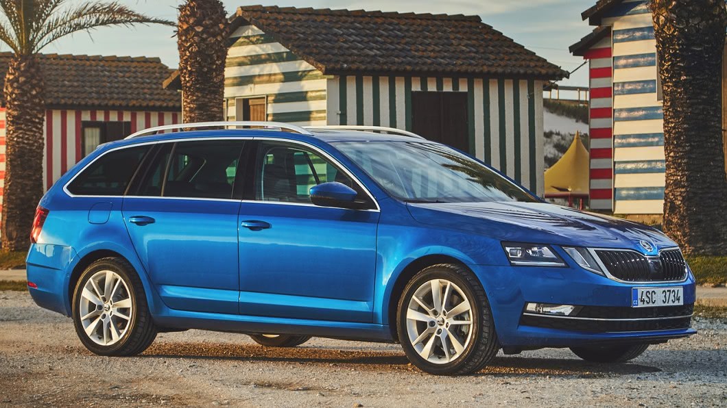 Skoda Octavia Combi在家族水晶切割工藝加持下顏值不錯。(圖片來源/ Subaru)