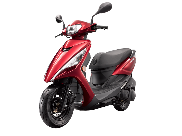 Kymco Famous搭載「省力駐車架」，官方也曾找來一百名女性車主實際測試立中柱。(圖片來源/ Kymco)
