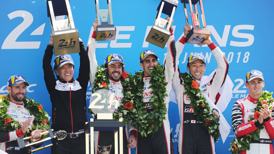 Fernando Alonso於2018年以及2019年奪下Le Mans 24小時耐久賽冠軍。(圖片來源/ Toyota)