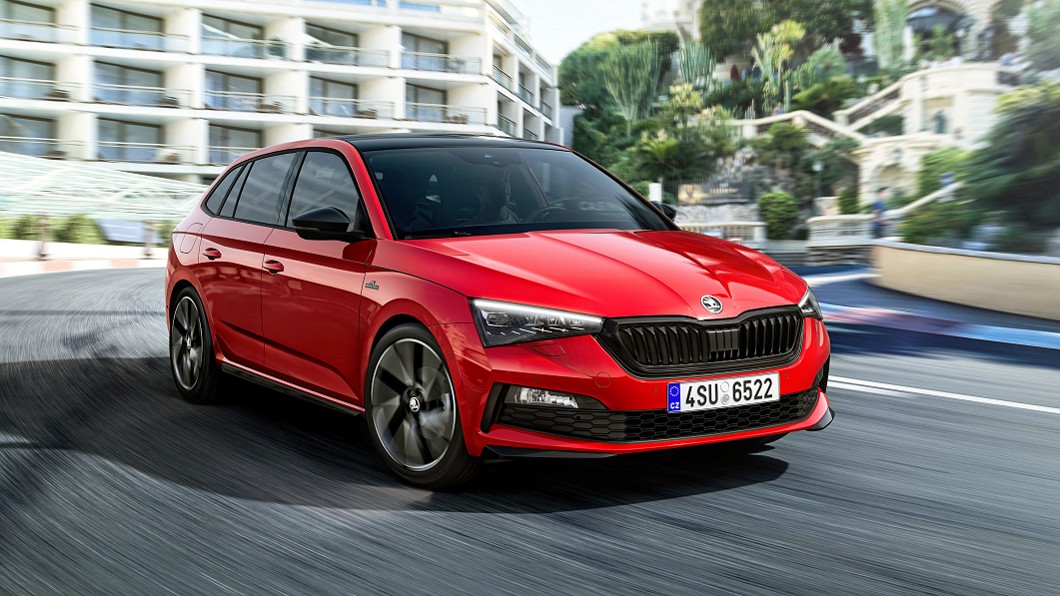 Slavia以動感掀背Scala為基礎打造。(圖片來源/ Škoda)