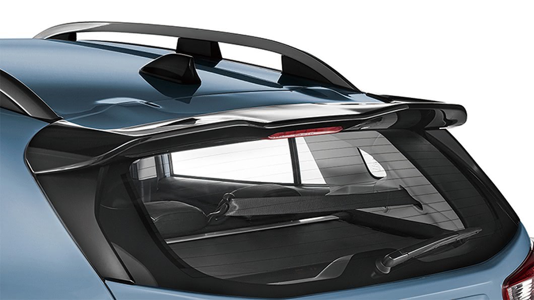 Subaru前設計總監小林正彥親自操刀,在XV GT Edition車身新增了外觀套件,包含大面積尾翼,(圖片來源/ Subaru)