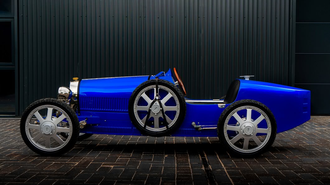 Bugatti Baby透過Speed Key速度解封鑰匙,可以達到70km/h最高速度。(圖片來源/ Bugatti)