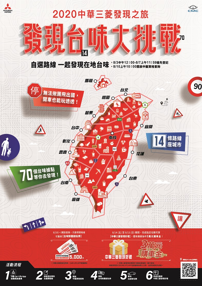 中華三菱響應政府擴大振興在地經濟,以實際的行動扶植因疫情受創的旅遊服務業 。(圖片來源/ 中華三菱)