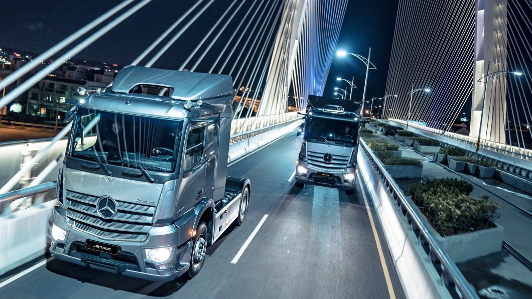 這配備比轎車還先進！　M-Benz Actros搭載電子後視鏡