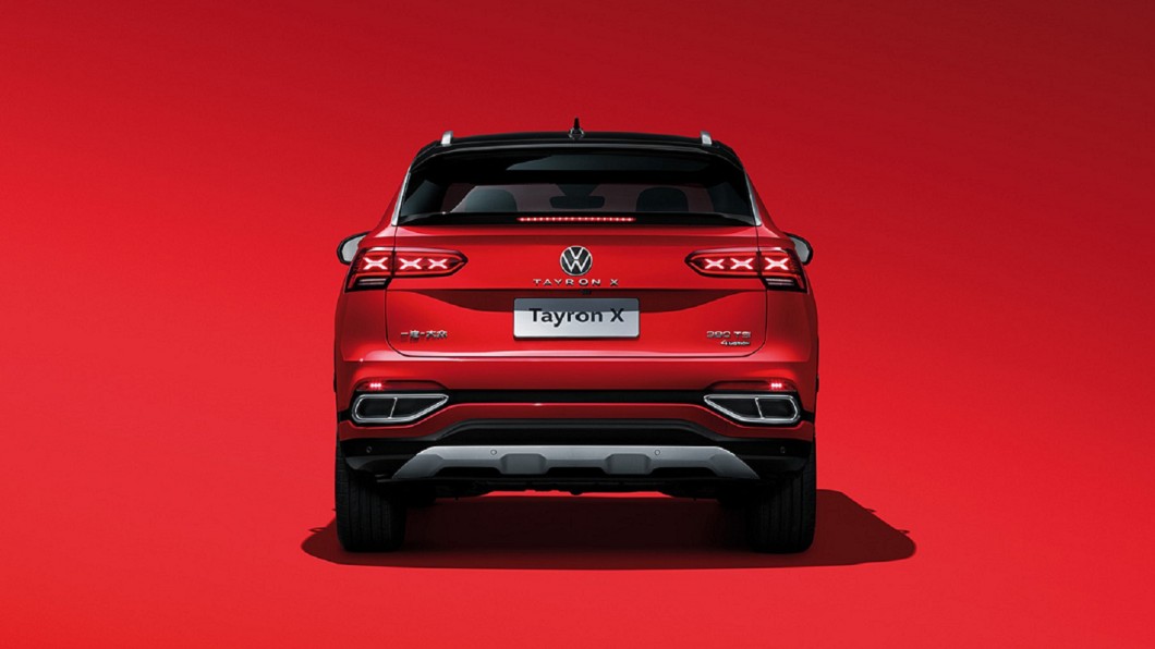 Tayron X車尾雙出排氣尾飾管凸顯整體運動感。(圖片來源/ 一汽大眾)
