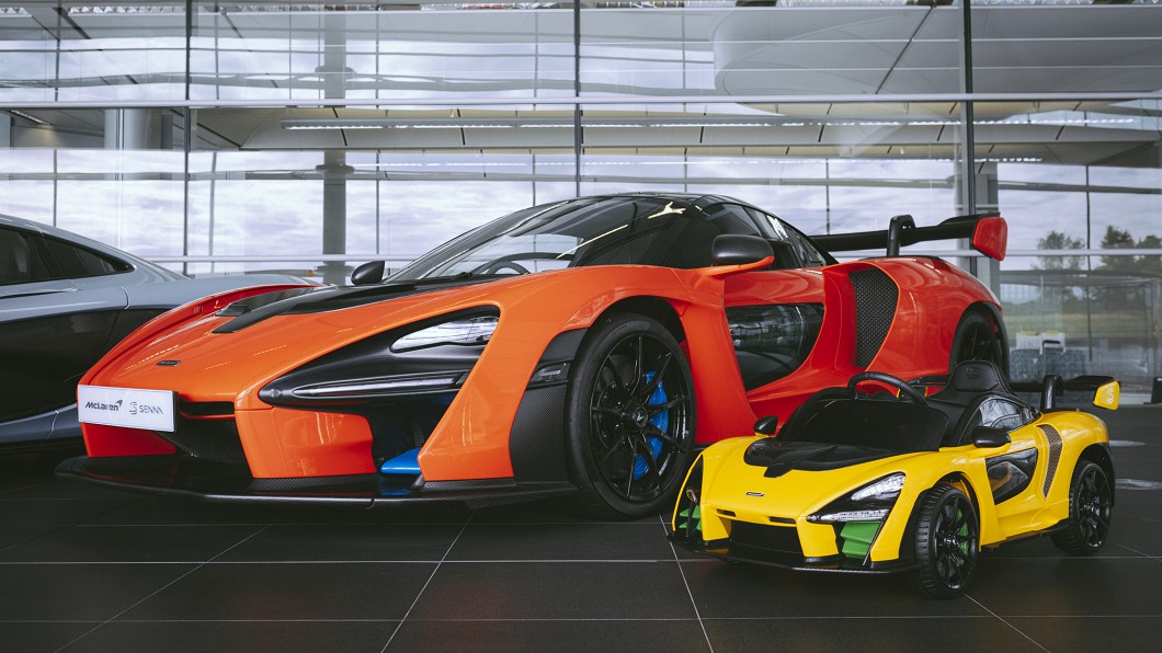 孩子的學習不能等 台幣1.5萬就能入主McLaren Senna