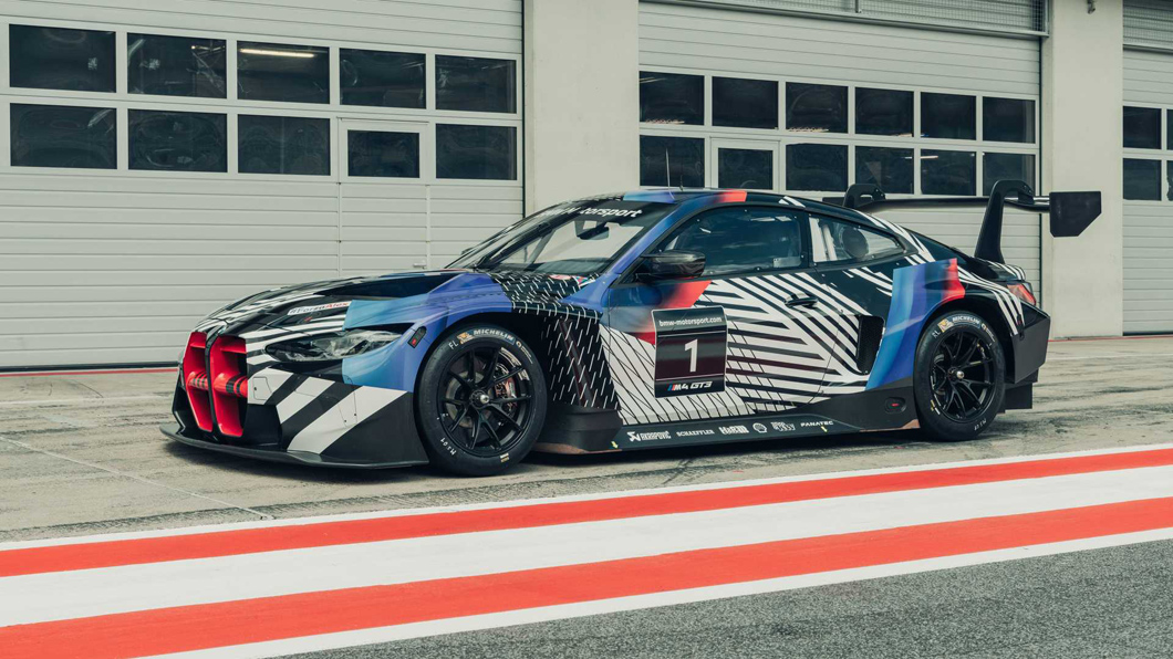 預計在2021年開始參戰的M4 GT3,在外觀方面與市售版有很大的不同。(圖片來源/ BMW)