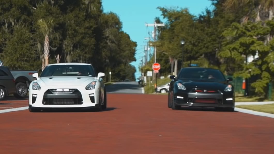 經過改裝的Nissan GT-R最大馬力可達到2500匹。(圖片來源/ That Racing Channel)
