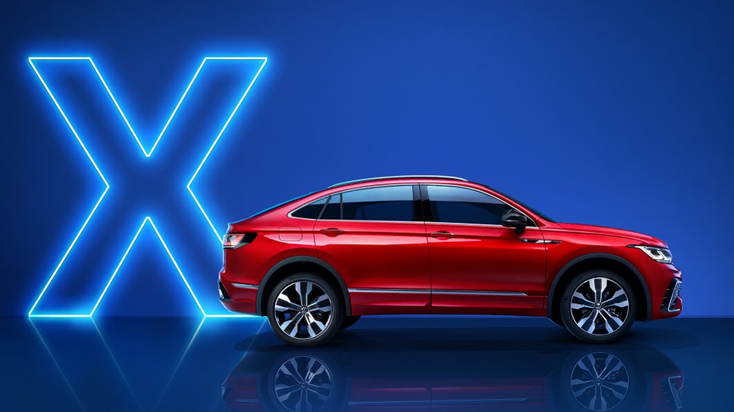 Tiguan X採用斜背式跑旅設計。(圖片來源/ 上汽大眾)