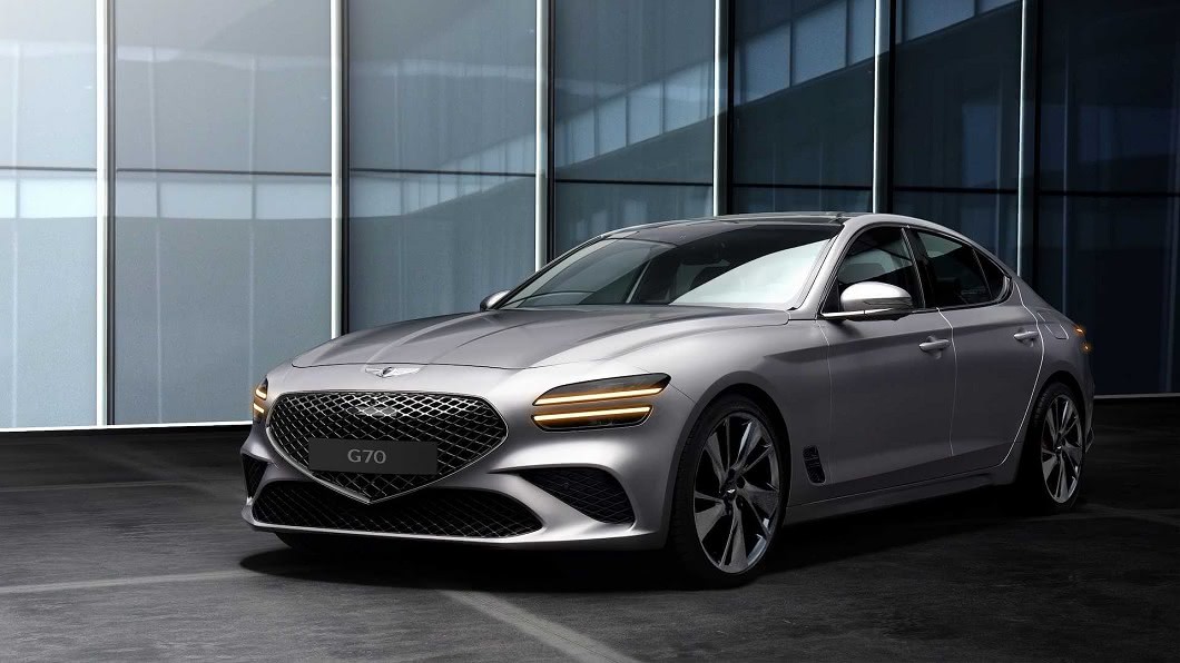 這款高顏值運動房車是這個國家設計! 小改款Genesis G70內外觀曝光