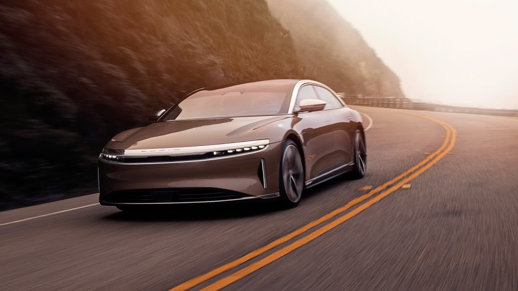 Lucid Air Dream Edition Range版在EPA公布的續航里程高達839公里。(圖片來源/ Lucid)