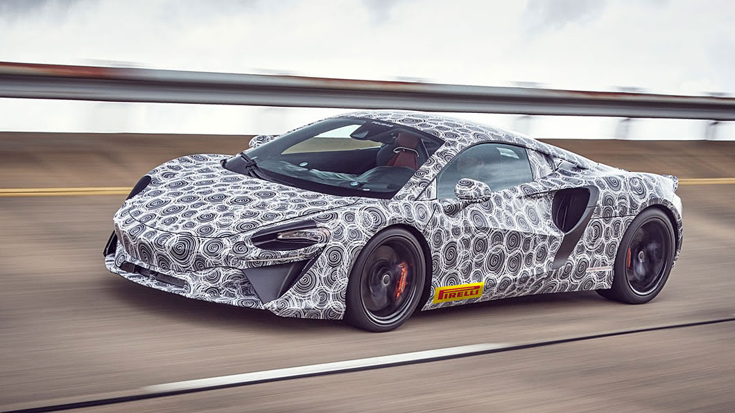 超跑還配純電模式？　McLaren油電超跑預告明年上半問世