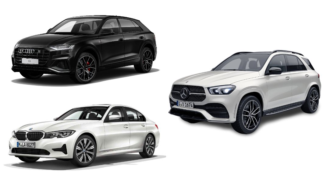Audi Q8、BMW 3 Series與Mercedes-Benz GLE拿下「非常好」評價。(圖片來源/ Euro NCAP)