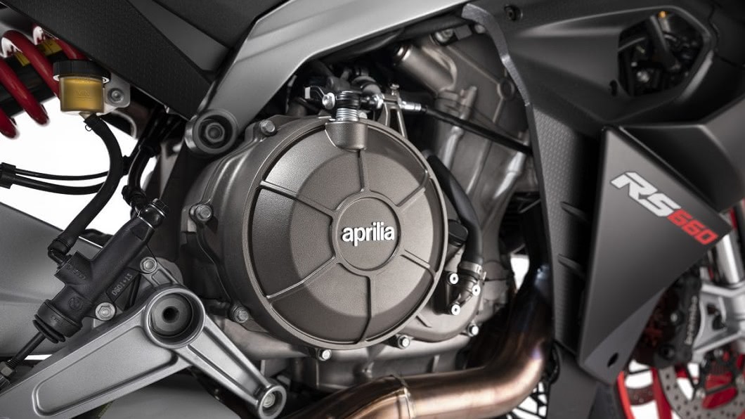 RS660搭載水冷DOHC並列雙缸引擎。(圖片來源/ Aprilia)
