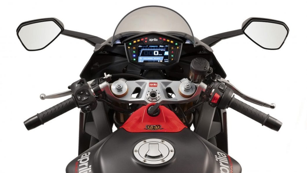 RS660的5吋全彩TFT液晶儀表。(圖片來源/ Aprilia)