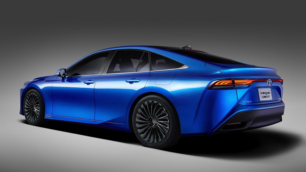 Mirai Concept配備20吋大尺碼輪圈。(圖片來源/ Toyota)